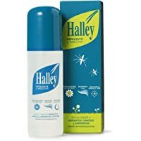 HALLEY Repelente Mosquitos Spray Todo Tipo de Insectos Protección de Larga Duración | 150ml